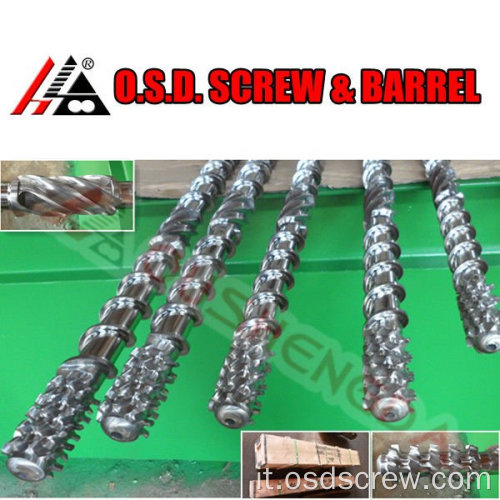 Bimetallico Single Screw e Barrel per il soffiaggio di film HDPE